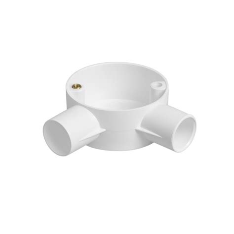 Pvc Conduit Angle Box Mm White