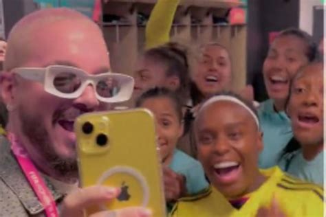 Pura Fiesta J Balvin Alegr El Triunfo De La Selecci N De Colombia