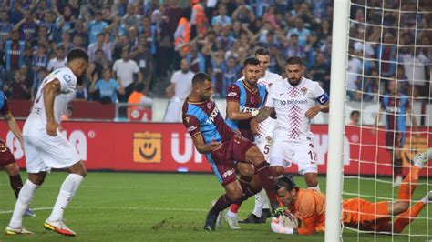 Trabzonspor Hatayspor U Evinde Ma Lup Etti