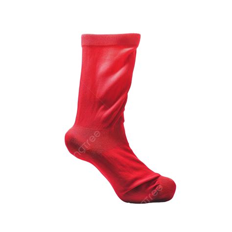 Red Sock Transparent Background Png PNG Transparent Image And Clipart