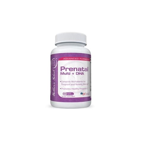 Prenatal Y Postnatal Multivitamina Con Dha Mother S