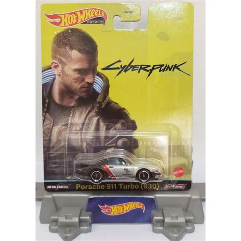 Hot Wheels Premium Retro Entertainment Cyberpunk Porsche Turbo