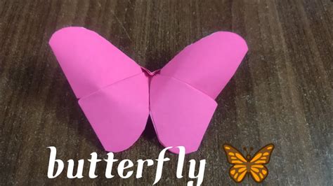 How To Make Origami Butterfly Tutorial For Beginners Youtube