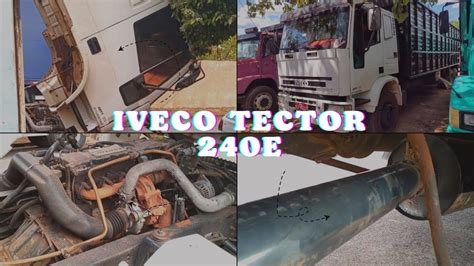 Pente Na Turbina E Escapamento Direto No Iveco Tector 240e Caminhão Do