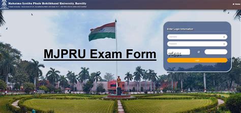 MJPRU Exam Form 2024 Apply UG PG BA BBA B Sc M Sc