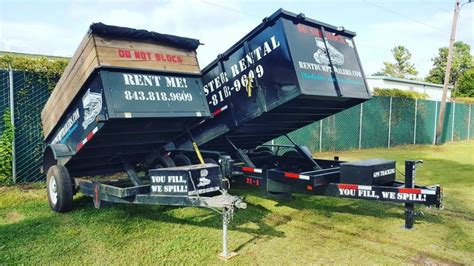 Dumpster Rental Charleston Sc Rent Dump Trailers