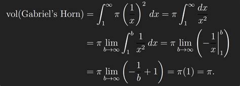 GABRIEL'S HORN - SOUL OF MATHEMATICS