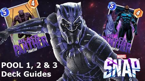 Marvel Snap Best Black Panther Deck For Pools Season Pass