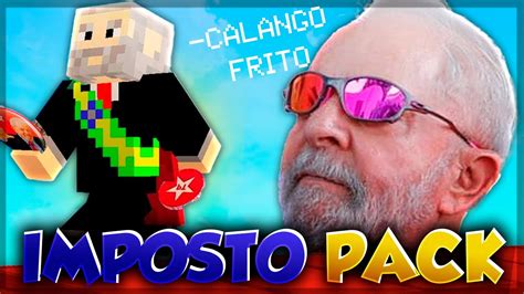 Testei A Imposto Pack E Taquei Medo Nos Brasileiros Bedwars Youtube