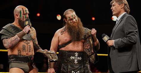 The Viking Raiders Have Vacated The Nxt Tag Team Championships