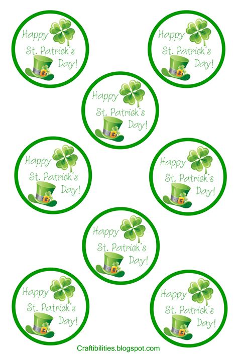 Saint Patrick S Day Free Printables