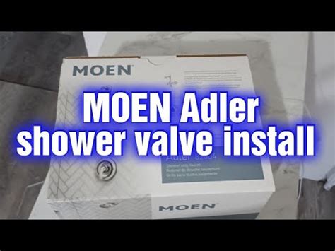 How To Install A Shower Valve Moen Thorough Detailed YouTube