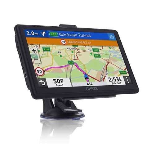 OHREX Sat Nav 786 7 Inch With UK EU Maps 2024 Free Lifetime Updates