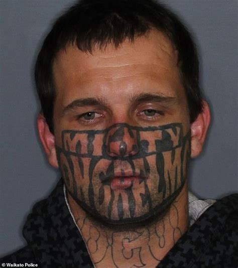 That Didnt Take Long Gangster Cody Keenan Captured After Face Tattoo