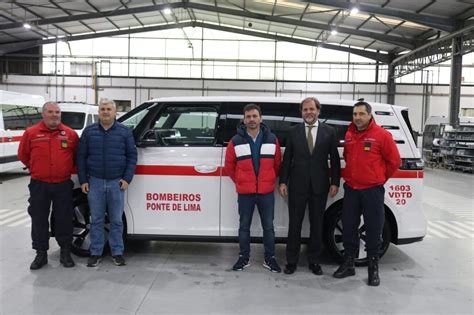 BOMBEIROS Região Bombeiros de Ponte de Lima reforçam se nova