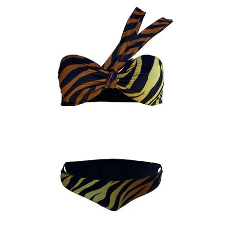 Moonlight Bikini Set TOUCH BY ADRIANA CAROLINA Wolf Badger