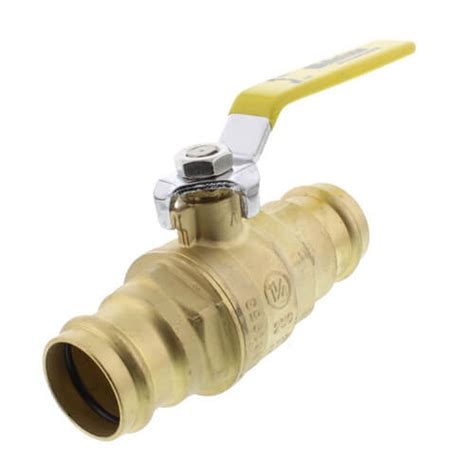 81705w Webstone 81705w 1 1 4 Press Full Port Forged Brass Ball Valve Lead Free