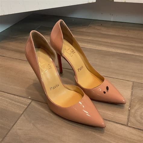 Christian Louboutin Shoes Christian Louboutin Nude Tan Patent