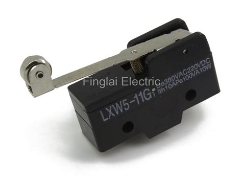 Lxw G Series Long Hinge Roller Lever Plunger Micro Switches