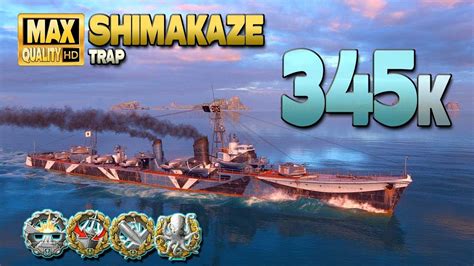 Destroyer Shimakaze Huge K Damage Drama On Map Trap World Of