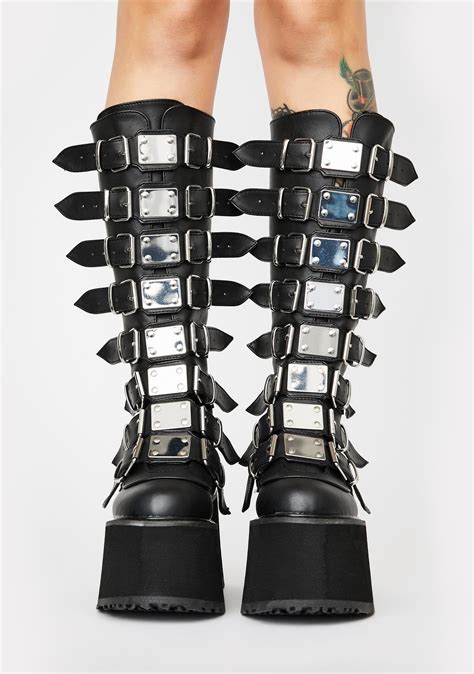 Demonia Boots Short