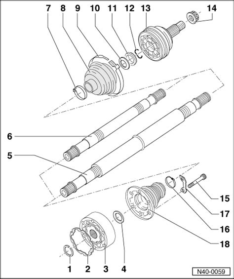 Volkswagen Workshop Manuals Polo Mk3 Running Gear Axles Steering