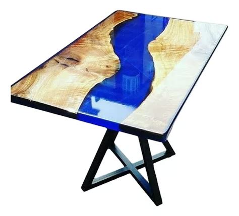 Resina Epoxi Cristal Baixa Mesa Madeira River Table Kg