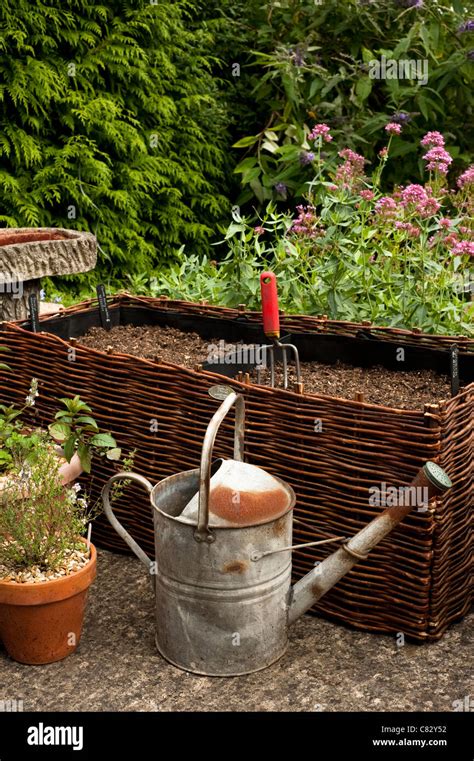 Watering Can Planter Hi Res Stock Photography And Images Alamy