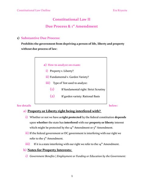 Consutional Law Homework Ack 4 Era Constitutional Law Constitutional