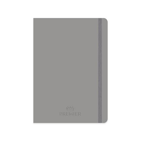 Keskin Color Premier Ciltli Defter 17 X 24 Cm 96 Yaprak Kareli Gri