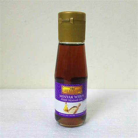 Jual Lee Kum Kee Pure Sesame Oil 115ml Shopee Indonesia