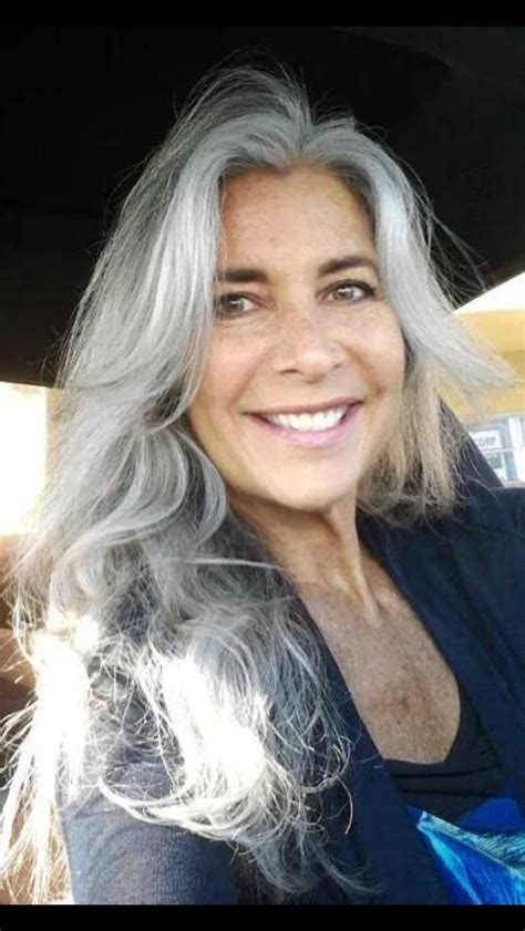 Pin By I Am Altagracia On 50 Shades Long Gray Hair Silver Haired Beauties Silver Grey Hair