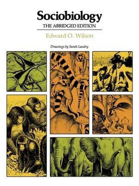 Sociobiology 9780674816244 Edward O Wilson Boeken