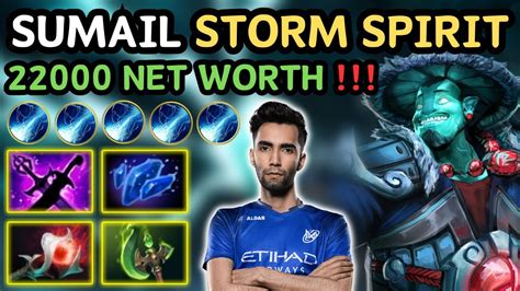 SUMAIL STORM SPIRIT Midlane 7 35c Storm Spirit Gameplay From SUMAIL