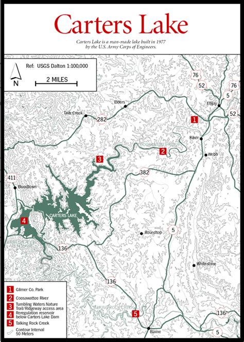 Sherpa Guides | Georgia | Mountains | Carters Lake