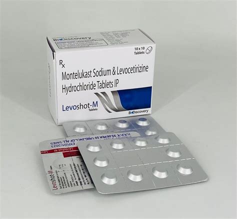 LevoShot M Montelukast Sodium And Levocetirizine Hydrochloride Tablets