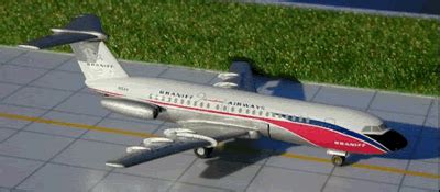 JetCollector Braniff International BAC One Eleven 203AE