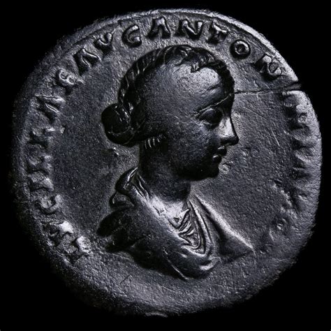 Imperio Romano Lucilla Augusta Ad Sestertius Roma