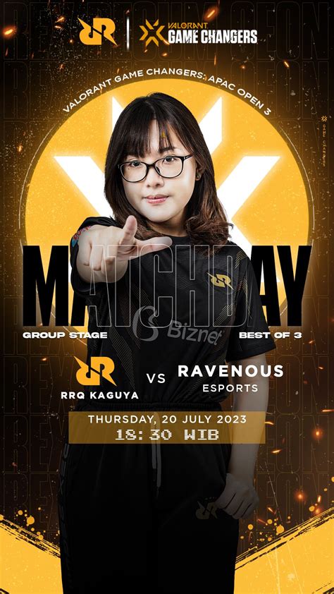 Team Rrq On Twitter Today Rrq Kaguya Will Be Taking On Ravenous E