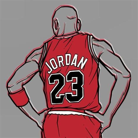 michael jordan jersey drawing - classictumbleeravansleather