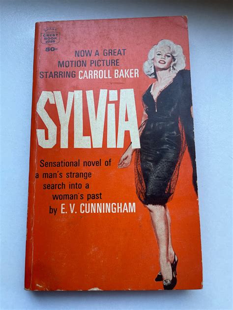 Sylvia E.V. Cunningham Vintage Mystery 1960 Fawcett Crest Movie Tie-in