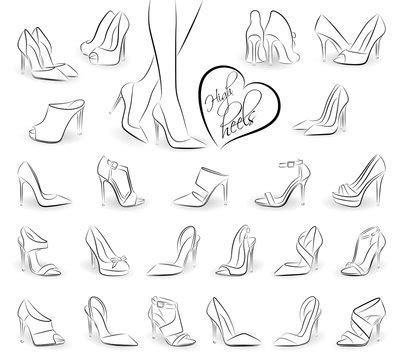 Red Bottom Heels Svg High Heels SVG Cut File Stiletto Heel Finland ...