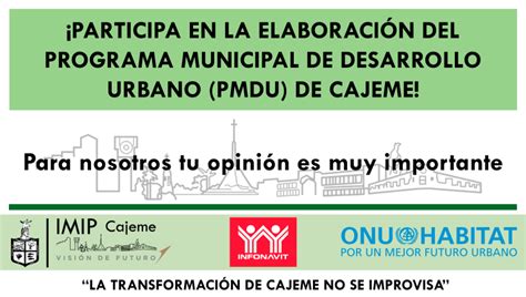 Encuesta Ciudadana Para Elaboración Del Pmdu De Cajeme Imip Cajeme