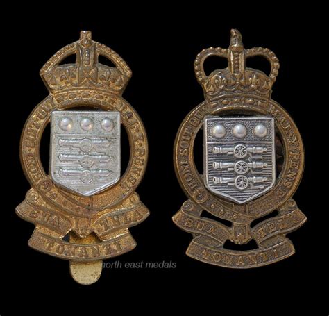 Two Raoc Royal Army Ordnance Corps Cap Badges British Badges And Medals