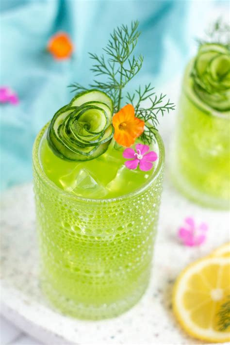 Easy Cucumber Mocktails With Dill The Mindful Mocktail