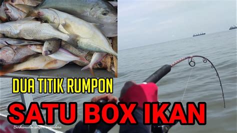 Tidak Menyangka Cukup Dua Titik Rumpon Box Sudah Penuh Ikan Mancing