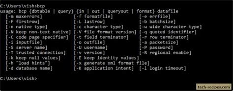 How To Use Bcp Utility In Sql Server