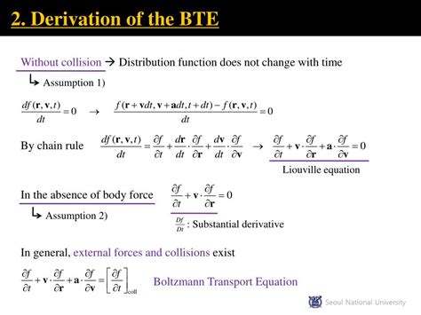 PPT - Boltzmann Transport Equation PowerPoint Presentation, free ...