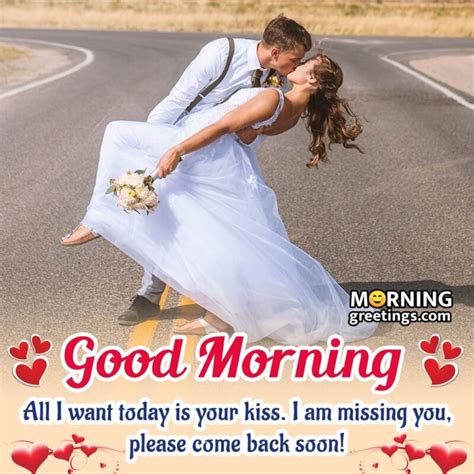 40 Romantic Good Morning Kiss Images Morning Greetings Morning