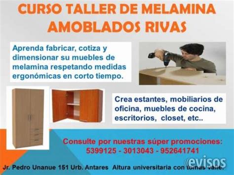 Curso de melamina aprenda fabricar su mueble en 5 días en Lima